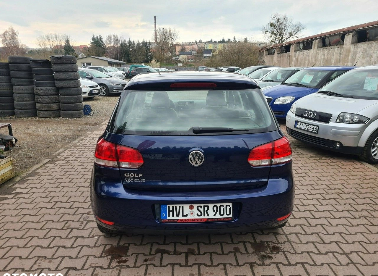 Volkswagen Golf cena 24900 przebieg: 160000, rok produkcji 2009 z Biskupiec małe 154